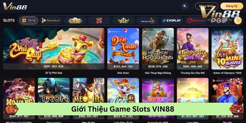 Giới Thiệu Về Game Slots Vin88