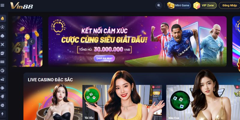 Tổng quan về nhà cái Vin88